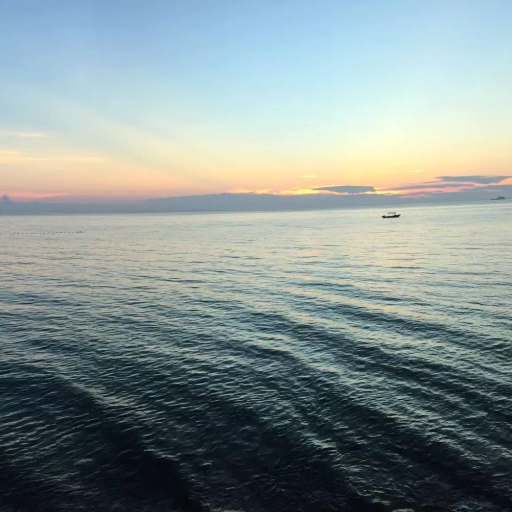 This is a photo of Lake Murray at sunset. It represents the concept of the post, which is rest.